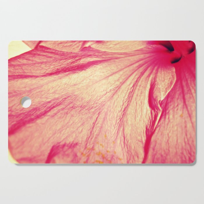 hibiscus fade Cutting Board