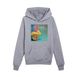 Sexy Woman Leaning The Disco Ball  Kids Pullover Hoodies