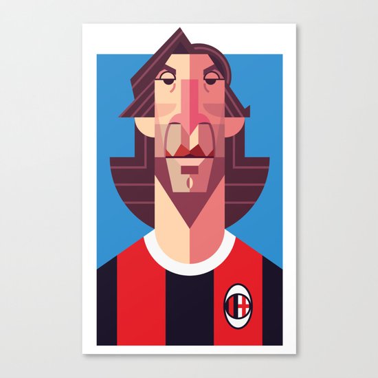 AP21 | Rossoneri Canvas Print