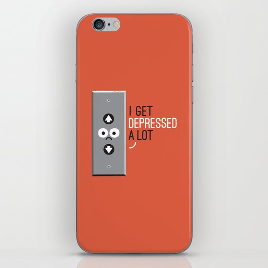 Feeling Down iPhone & iPod Skin