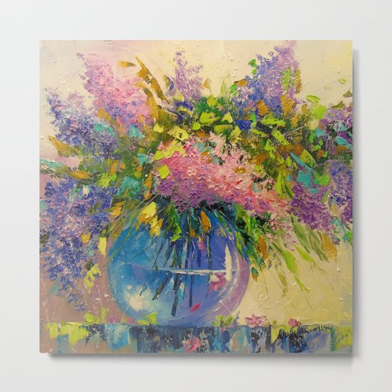 Lilacs Metal Print