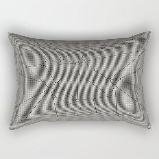 Form trace Rectangular Pillow
