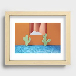 Oasis Recessed Framed Print