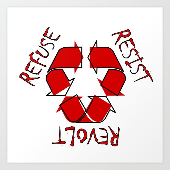 (Re) History in Reverse Art Print