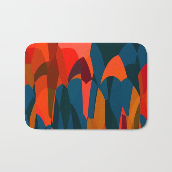 African Night Bath Mat