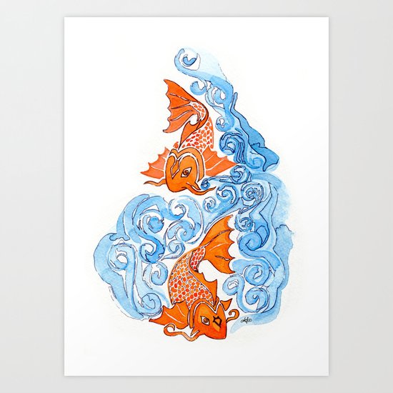 Carpe diem Art Print
