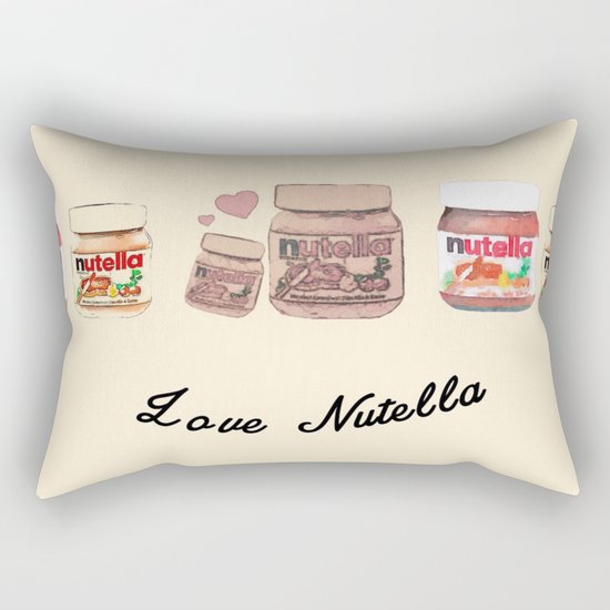 Nutella-324 Rectangular Pillow