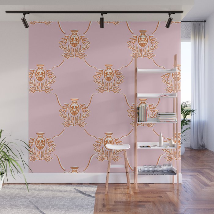 Preppy Chic Wall Mural