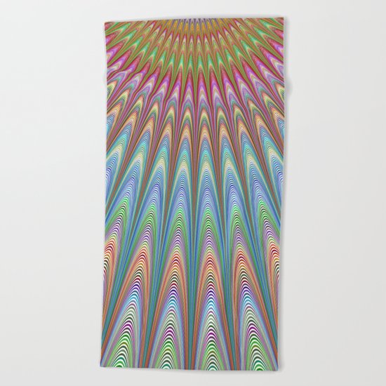 Heavenly sky Beach Towel