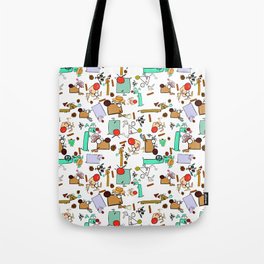 Dialogue with the Dog - R01 - "Friends" Tote Bag