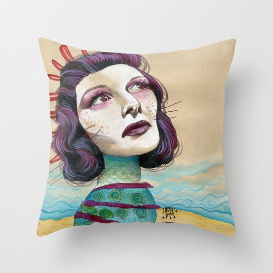 SHORE Throw Pillow