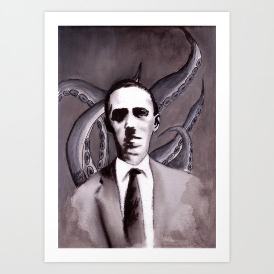 Shuddering At The Nameless Things Art Print