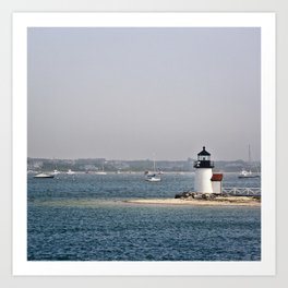 nantucket lighthouse Art Print