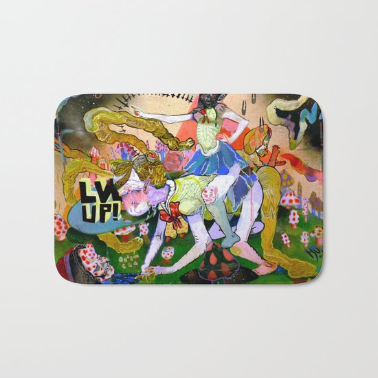 lvl up Bath Mat