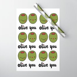 Olive You Wrapping Paper