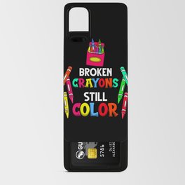 Crayon Box Drawing Wax Pastel Case Android Card Case