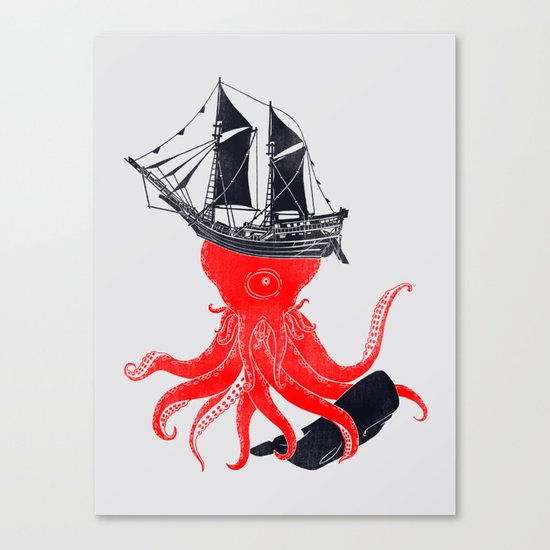 Beware Canvas Print