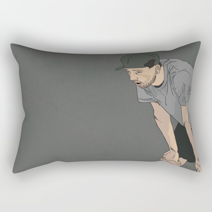 Skater Boy Rectangular Pillow