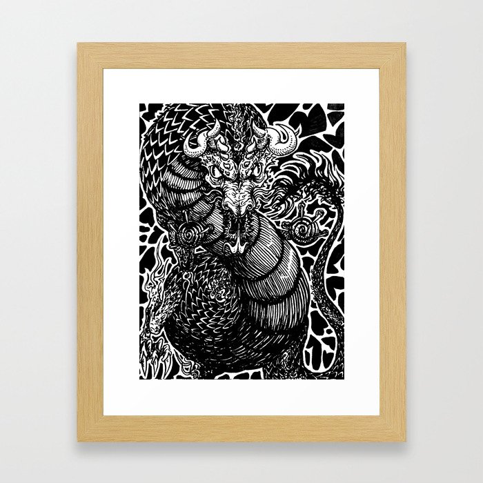 Dragon Framed Art Print
