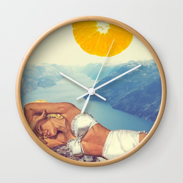 Vitamin Wall Clock