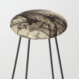  Dr. Jekyll & Mr. Hyde - Edmund Joseph Sullivan Counter Stool