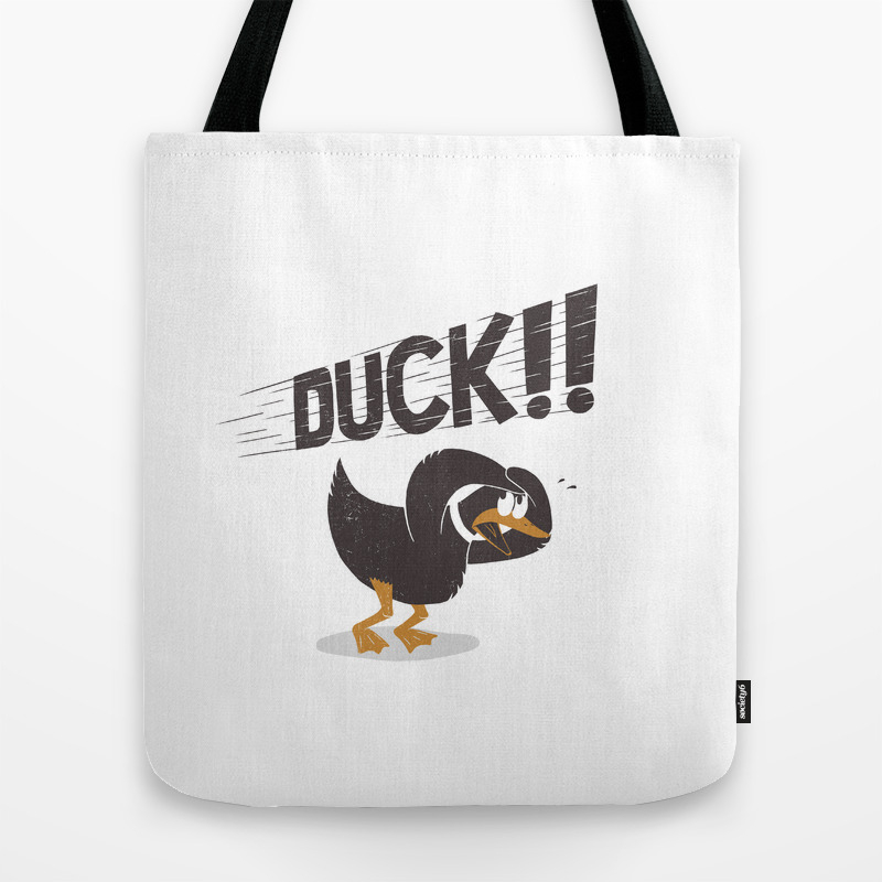 duck tote bag