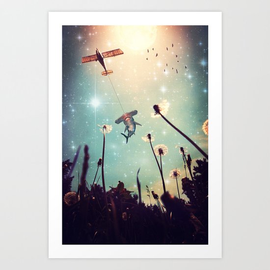 Flying Lessons Art Print