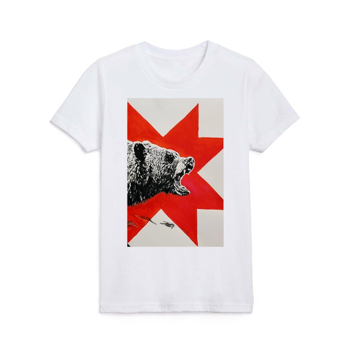 Red Bear Kids T Shirt