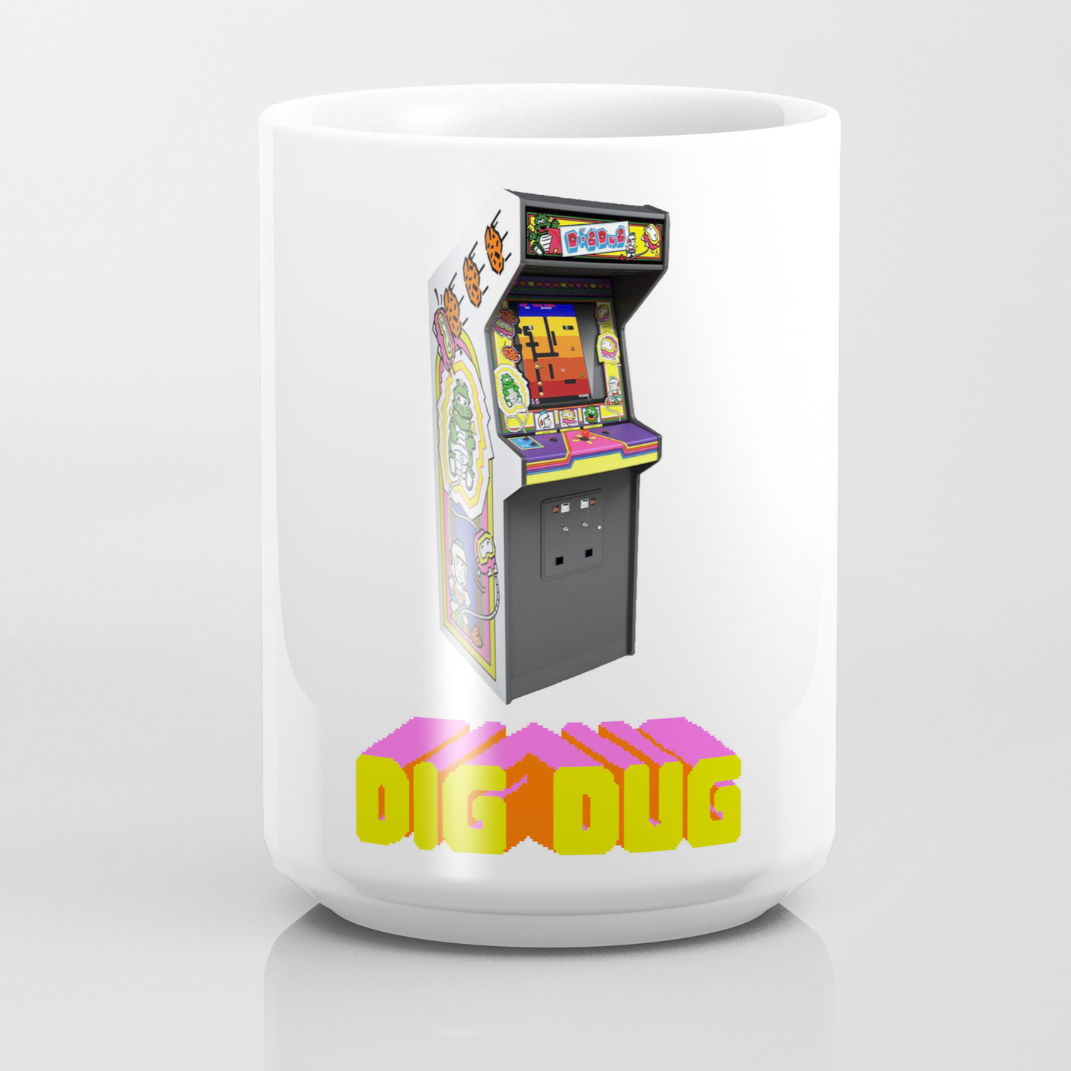Dig Dug Machine Coffee Mug By Ellenaroman Society6