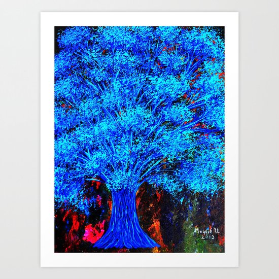Fantasy Tree Art Print