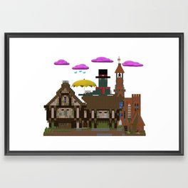 House Framed Art Print