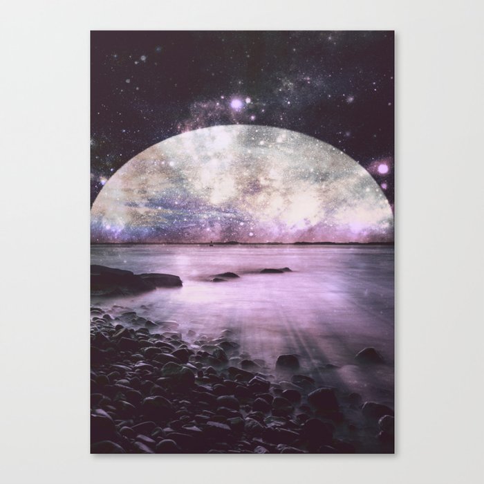 Mystic Lake Lavender Canvas Print