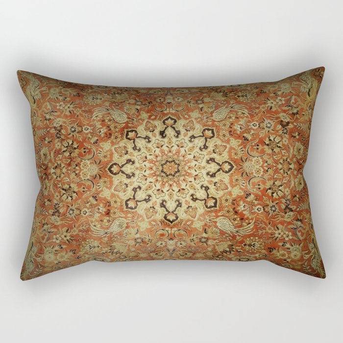 Traditional Sunshine rug Rectangular Pillow