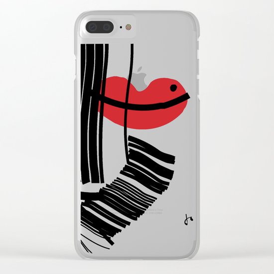 LIP-SYNC Clear iPhone Case