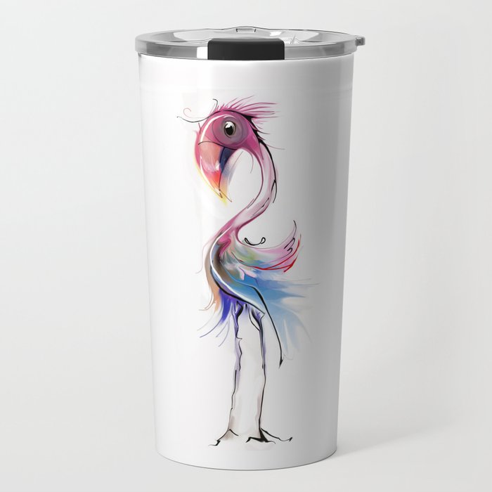 flamingo Travel Mug