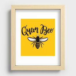 The Queen Bee Recessed Framed Print