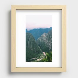 Peru Recessed Framed Print