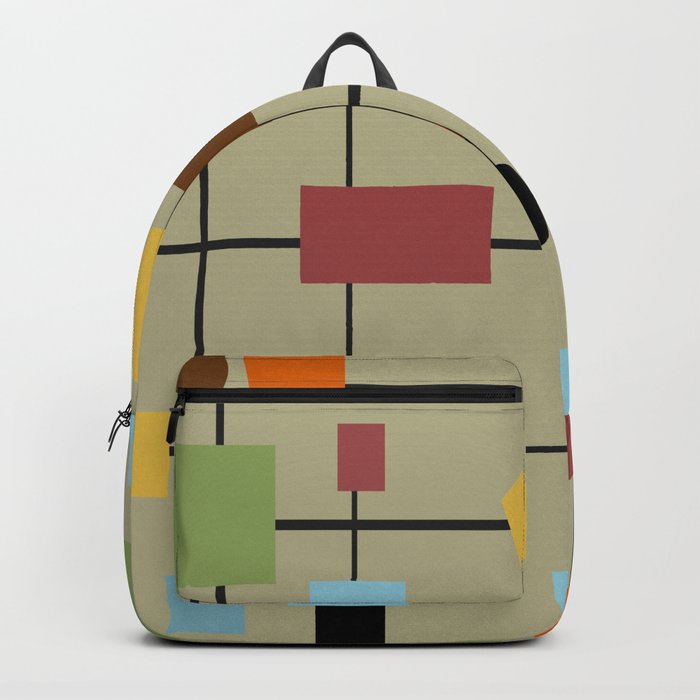 Modern Art Abstract 29/2 Backpack