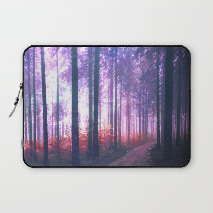 Woods in the outer space Laptop Sleeve