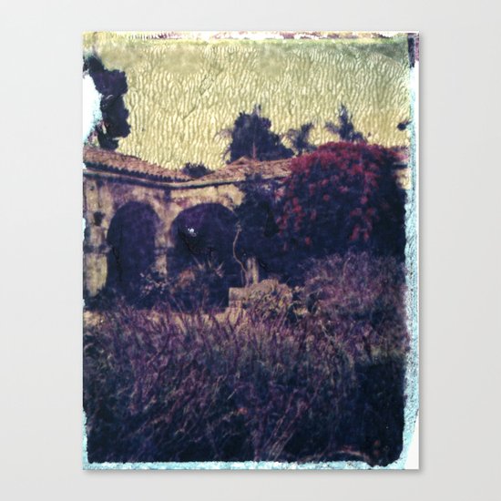 Mission in Lavender Canvas Print