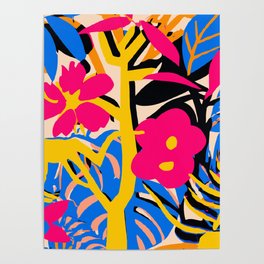 Jungle Life Pop Art Matisse Cut Outs Inspiration Poster