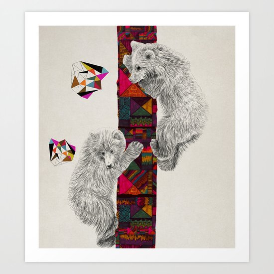 The Innocent Wilderness by Peter Striffolino and Kris Tate Art Print