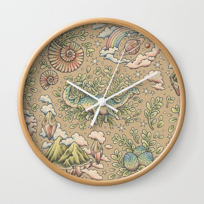 The Journey | Natural History Fantasy Art Wall Clock
