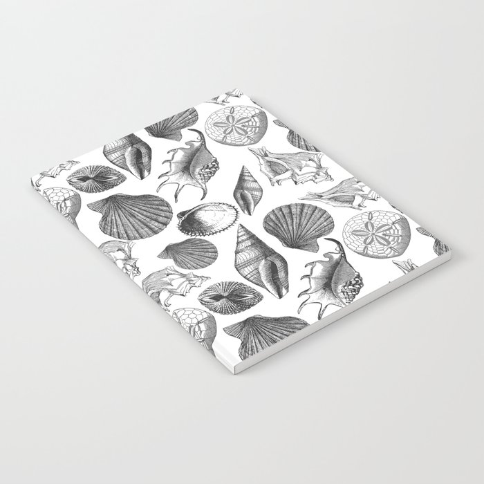 Sea and Ocean Life-Shell Pattern - Mix & Match with Simplicity of life Notebook
