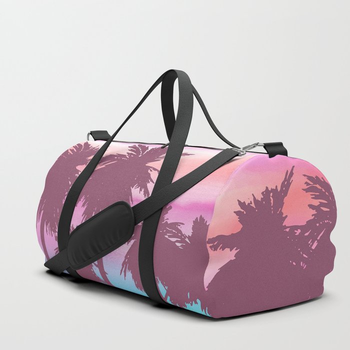 Summer watercolor Duffle Bag