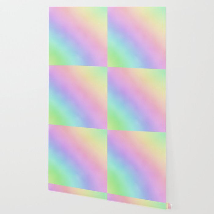 Pastel Rainbow Wallpaper By Ejaggerart Society6