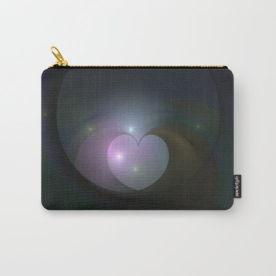 Please Rescue My Heart Fractal Carry-All Pouch