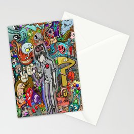 Sleeping creativity Stationery Cards
