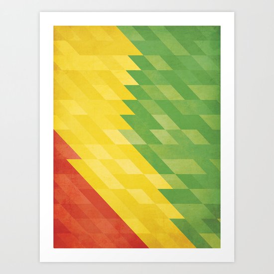 R/Y/G Art Print