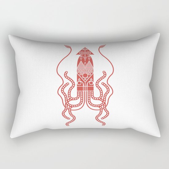Squid Rectangular Pillow